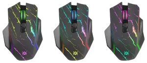 Defender - Vezeték nélküli gamer egér Uran GM-503