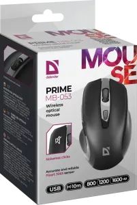 Defender - Vezeték nélküli optikai egér Prime MB-053