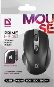 Defender - Vezeték nélküli optikai egér Prime MB-053