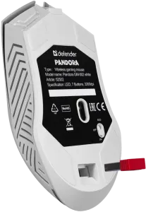 Defender - Vezeték nélküli gamer egér Pandora GM-502