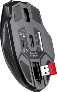 Defender - Vezeték nélküli gamer egér Knight GM-885