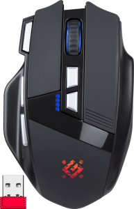 Defender - Vezeték nélküli gamer egér Knight GM-885