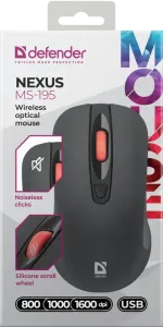 Defender - Vezeték nélküli optikai egér Nexus MS-195