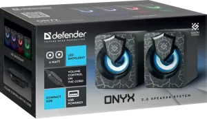 Defender - 2.0 hangszórórendszer Onyx