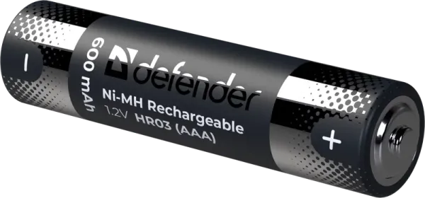 Defender - Újratölthető elem HR03-2BL 600 mAh