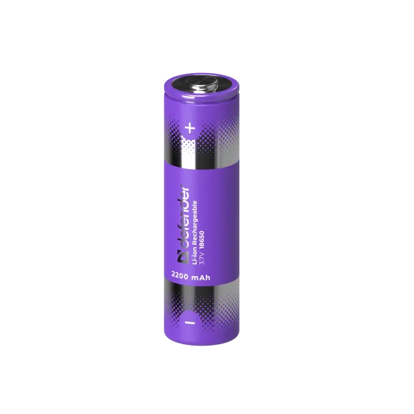 Defender - Újratölthető elem 18650-1BL 2200 mAh