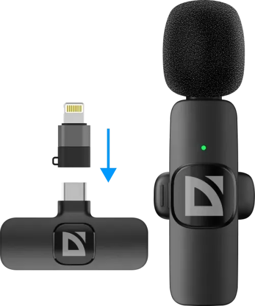 Defender - Csíptetős mikrofonok Talky-137