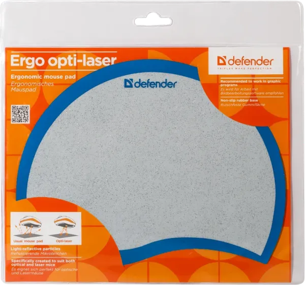 Defender - Egérpad Ergo opti-laser Defender - Egérpad Ergo opti-laser