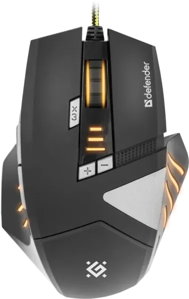 Defender - Vezetékes gamer egér Warhead GM-1760