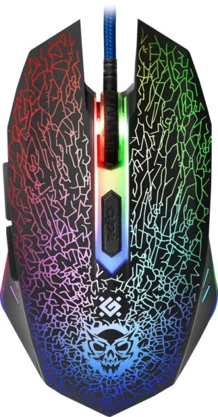 Defender - Vezetékes gamer egér Shock GM-110L