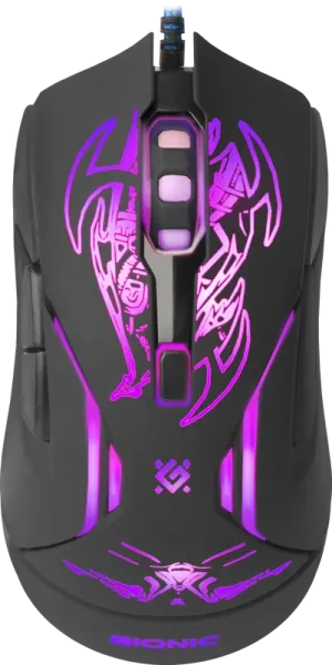 Defender - Vezetékes gamer egér Bionic GM-250L