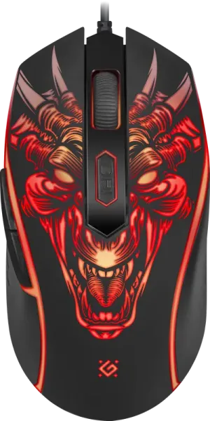 Defender - Vezetékes gamer egér Monstro GM-510L Defender - Vezetékes gamer egér Monstro GM-510L