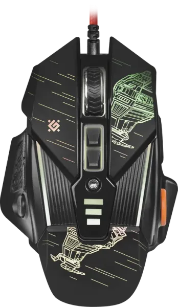 Defender - Vezetékes gamer egér sTarx GM-390L