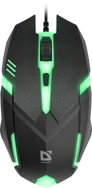 Defender - Vezetékes gamer egér Сyber MB-560L