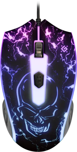 Defender - Vezetékes gamer egér Overmatch GM-069