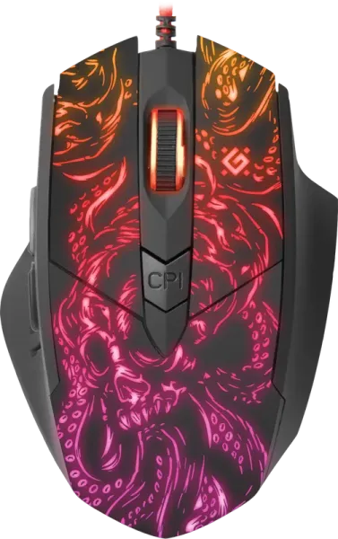 Defender - Vezetékes gamer egér Titan GM-650L Defender - Vezetékes gamer egér Titan GM-650L