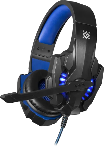 Defender - Gamer fejhallgató Warhead G-390 LED